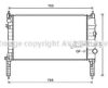 AVA QUALITY COOLING OL2654 Radiator, engine cooling